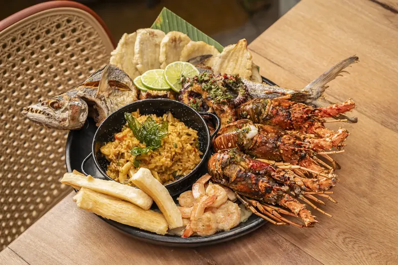 Parrillada de mar para compartir